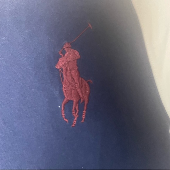 POLO Ralph Lauren Full Zip Up Colorblock Sweater Size Medium - Picture 4 of 9